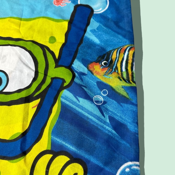 Set Of Two Nickelodeon SpongeBob And Patrick Under The Sea Standard Pillow Cases - Picture 5 of 13